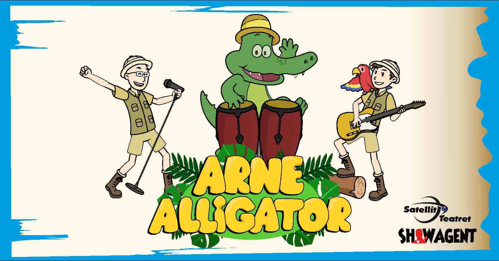 Arne Alligator i Tivoli Friheden