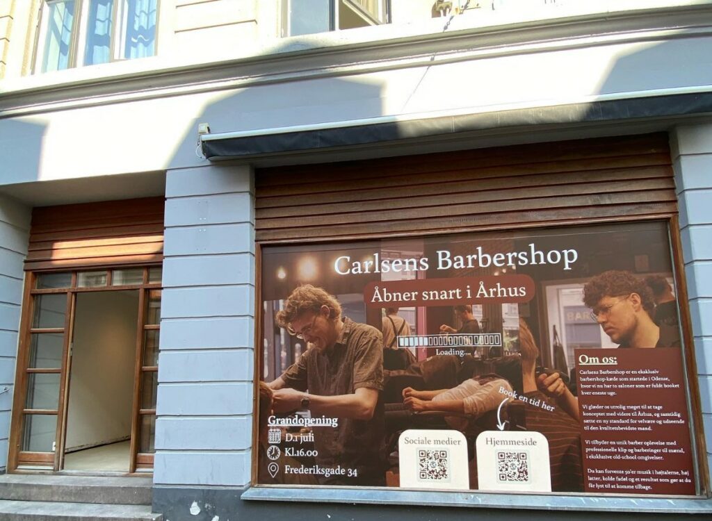 Grand opening hos Carlsens Barbershop